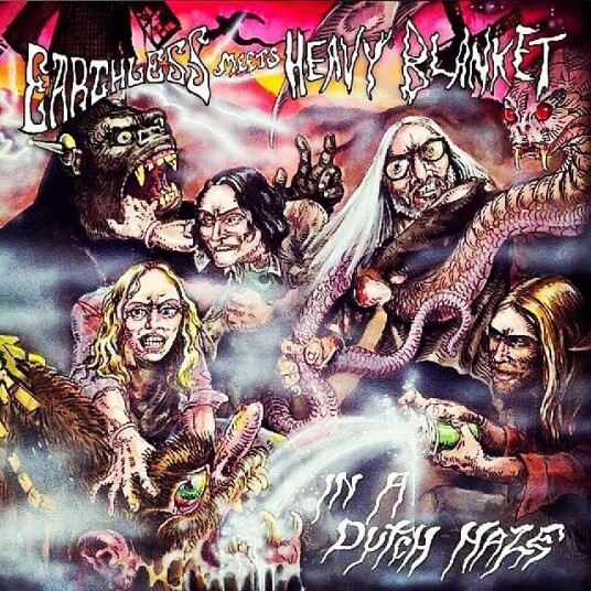 Earthless Meets Heavy Blanket, Earthless, Heavy Blanket  In A Dutch Haze  CD