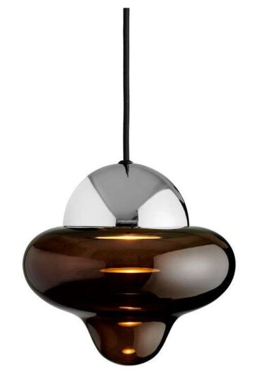 Design By Us - Nutty Pendel Brown/Chrome Design By Us - Nutty Pendel Brown/Chrome