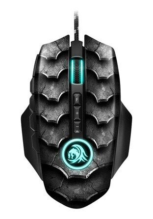 Sharkoon Drakonia II - mouse - USB - black - Mus - Optisk - 12 - Svart