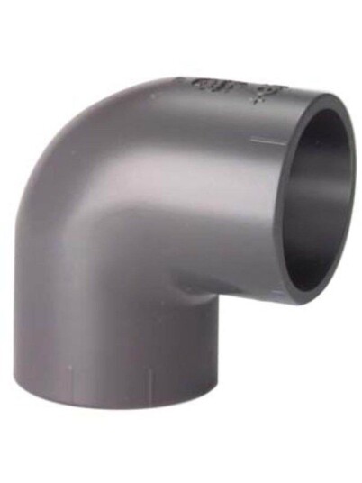 +GF+ Elbow 90 pvc pn16 d40 +GF+ Elbow 90 pvc pn16 d40
