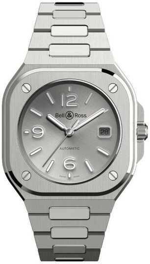 Bell & Ross Herreklokke BR05A GR ST/SST Br 05 Grå/Stål
