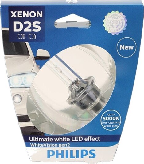 Xenonpære PHILIPS WHITE VISION GEN2 35W 85V D2S