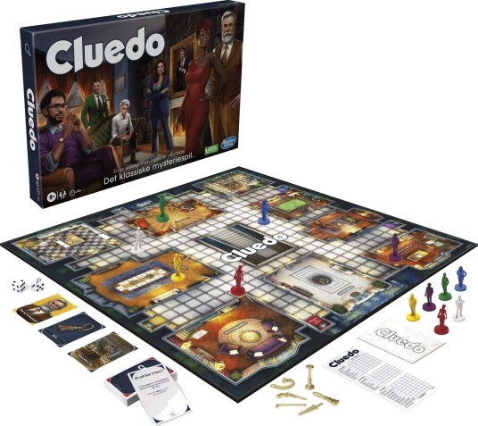 Hasbro CLUE CLUEDO CLASSIC REFRESH IKKE 802057