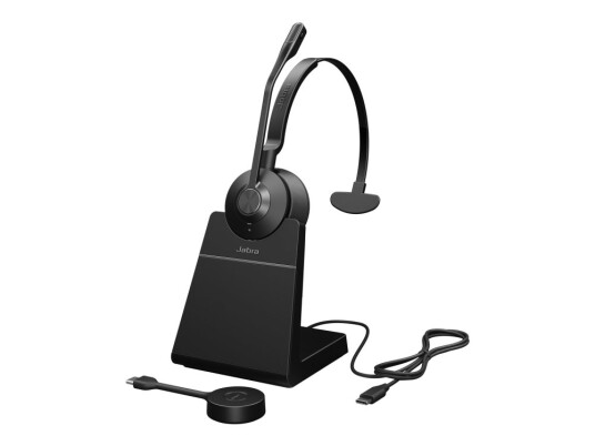 Jabra Engage 55 Se Mono - Hodesett - On-Ear - Dect - Trådløs - Usb-C Via Dect-Adapter - Uc-Sertifisert