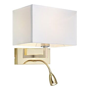 Markslöjd Savoy Vegglampe Messing 1750972-01-0 1530976-01-0