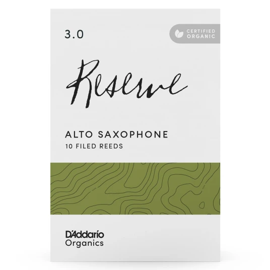 D'Addario Woodwinds Odjr1030 10-Pakning Org. Reserve Alt-Sax 3.0