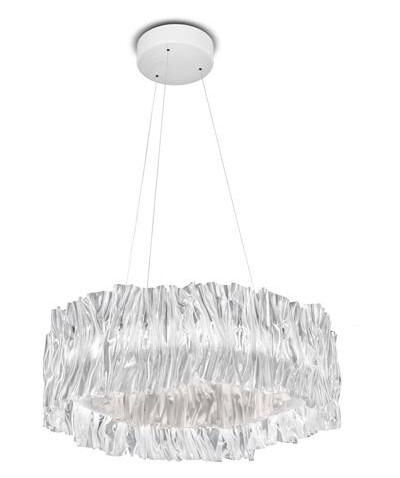 SLAMP Accordéon Taklampe Transparent/Hvit SLAMP Accordéon Taklampe Transparent/Hvit