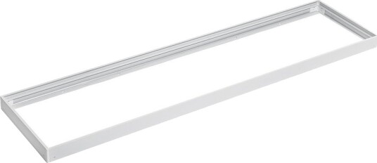 Spectrum Ramme til 120x30 LED panel   Hurtig samlesett plast hjørner hvit kant