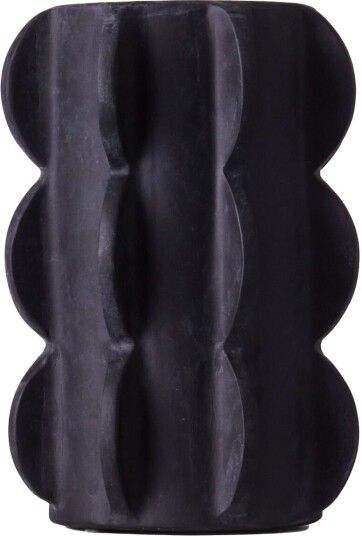 Dusty Deco Dd Arcissimo Vase Medium Black Vaser Edin & Lina Kjellvertz Svart