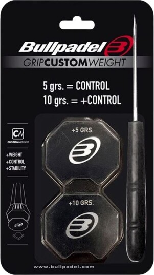 Bullpadel Grip Custom Weight Bp, Padel tilbehør Bullpadel Grip Custom Weight Bp, Padel tilbehør