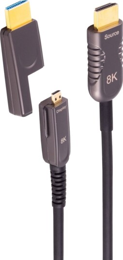 Shiverpeaks Bs30 521005 100 M Hdmi Type A Standard Hdmi Type D Micro 3D 48 Gbit/Sek. Sort