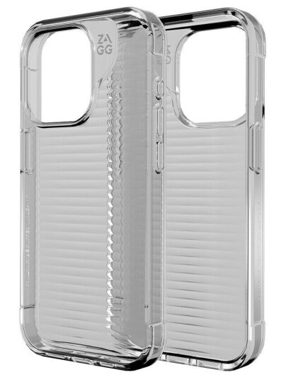 Zagg Iphone 15 Pro Deksel Luxe Transparent Klar