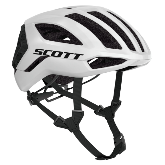 SCOTT Centric Plus Sykkelhjelm Mineral White/Black