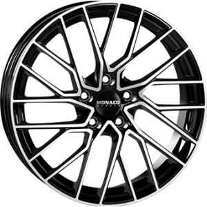 Monaco GP11 Gloss Black  Polished 8x19 5x108 ET45 B63.4