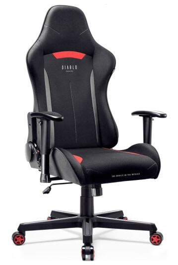 Diablo Chairs X-St4rter Lenestol Svart Og Rød Diablo Chairs X-St4rter Lenestol Svart Og Rød