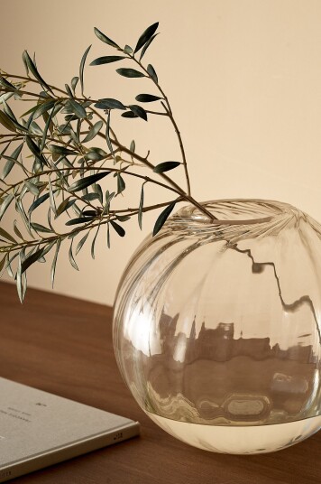 Ellos Home Vase Flora høyde 25 cm Transparent