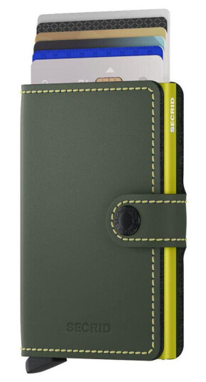 Secrid Miniwallet Matte Green & Lime