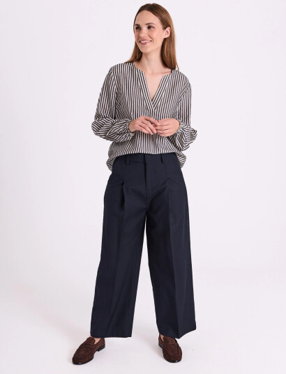 FREE/QUENT Fqyasmin Pants Blue XS FREE/QUENT Fqyasmin Pants Blue XS
