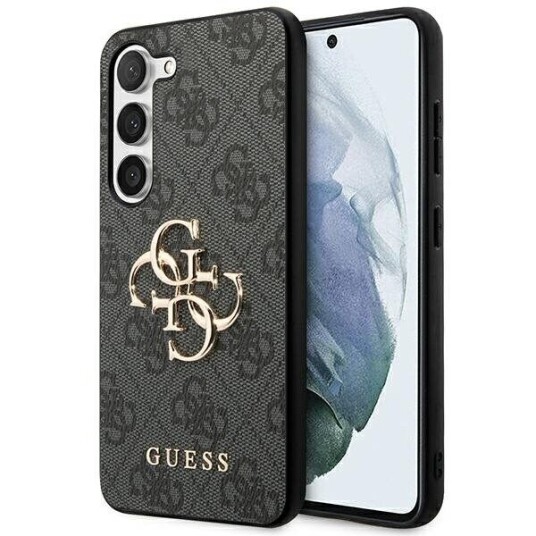 Guess Samsung Galaxy S23 Deksel 4g Logo Grå
