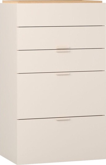 Kommode med skuffer 4 You Fresh Sandbeige