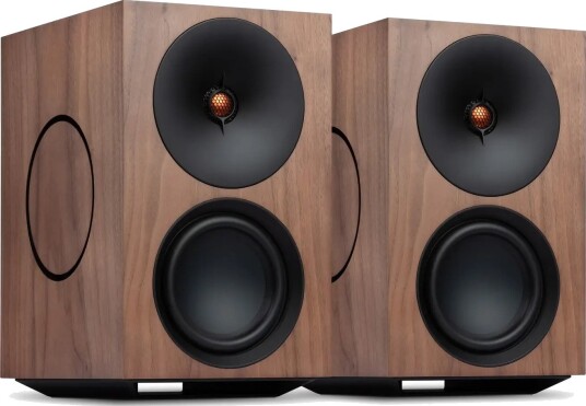 Cambridge Audio L/R X - Valnøtt Aktive høyttalere, Streaming, HDMI, RIAA