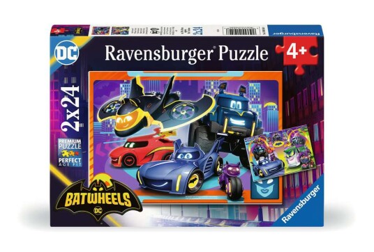 Ravensburger Puzzle Batwheels 2x24p Ravensburger Puzzle Batwheels 2x24p