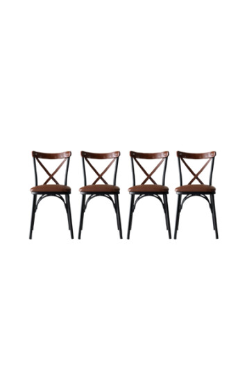 Hanah Home Sett med stoler Ekol (4 stk.) 1723505-01-0