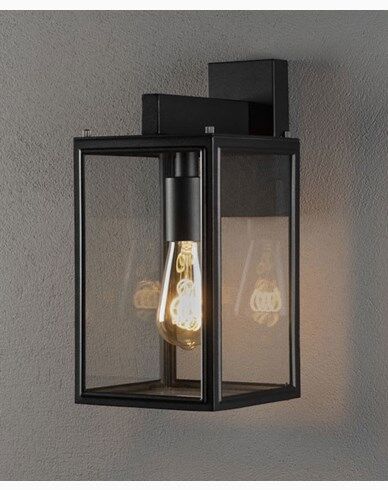 Konstsmide Carpi vegglampe opp/ned E27 svart. Konstsmide Carpi vegglampe opp/ned E27 svart.