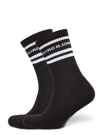 Björn Borg Classic Crew Sock 2P Black 41 45