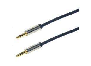LogiLink - Audio Cable 3.5 Stereo M/M, straight, 1.50 m, blue