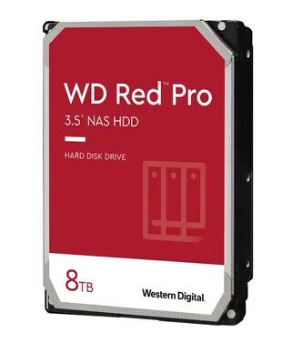 Wd Red Pro 8tb 3.5" 7,200rpm Sata-600