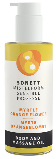 Sonett Krops & Massageolie Myrte/ Orangeblomst  145 ml