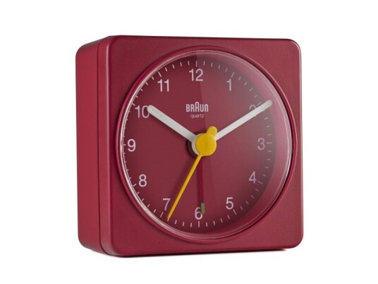 Braun BC02R vekkerklokke Quartz vekkerklokke Rød Braun BC02R vekkerklokke Quartz vekkerklokke Rød