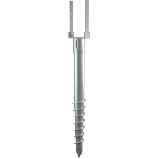 Stavrex Jordskrue 750mm Høy 4tomm Fast Skure Med 98mm Høy Bjekesko Stavrex Jordskrue 750mm Høy 4tomm Fast Skure Med 98mm Høy Bjekesko