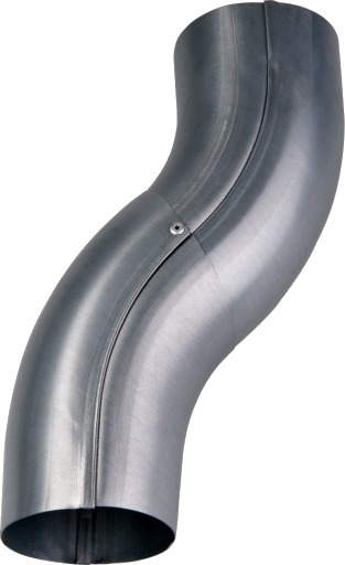 75 mm nedløpsrør stål pluss plastmo steel