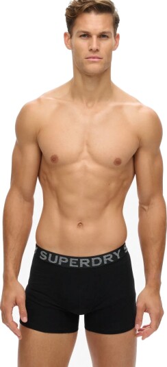 Superdry Boxer Triple Pack Black S Superdry Boxer Triple Pack Black S