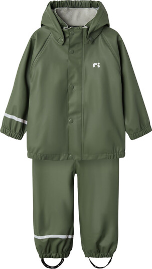 Name it kids - Regnsett nknDry10 Rain Set FO - Grønn Name it kids - Regnsett nknDry10 Rain Set FO - Grønn