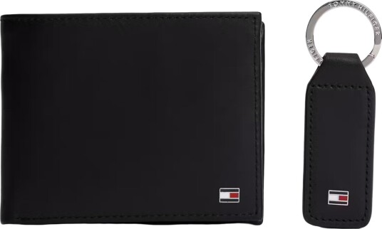Tommy Hilfiger Gp Eton Cc And Coin Pckt Keyfob BLACK One Size Tommy Hilfiger Gp Eton Cc And Coin Pckt Keyfob BLACK One Size