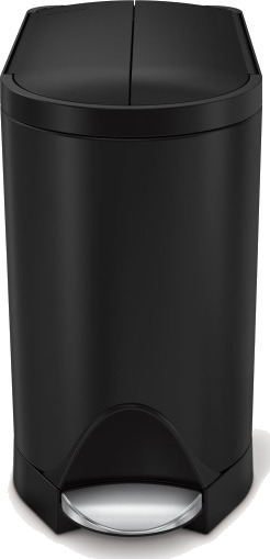Butterfly pedalbøtte svart 10 L