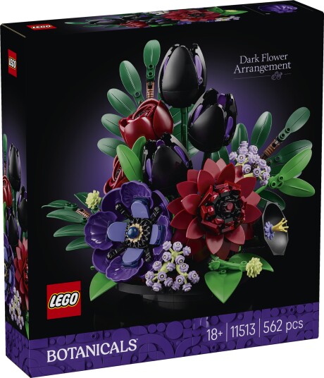 Lego Blomsteroppsats I Mørke Farger Lego Blomsteroppsats I Mørke Farger