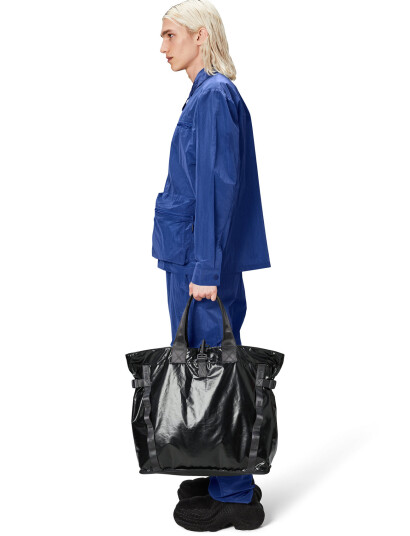 Rains Sibu Shopper Bag W3 - Black - ONE SIZE Rains Sibu Shopper Bag W3 - Black - ONE SIZE