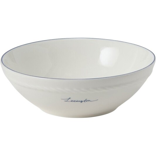 Lexington Porcelain Small Skål 15,5 cm 4 pk Hvit / Mørkeblå Lexington Porcelain Small Skål 15,5 cm 4 pk Hvit / Mørkeblå