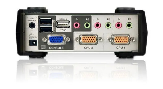 Aten Masterview Cs1732b Kvmp Switch - Kvm / Lyd / Usb-Svitsj - 2 X Kvm/Lyd/Usb - 1 Lokalbruker - Stasjonær
