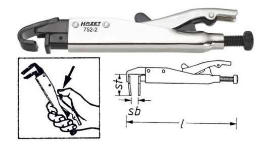 Hazet 752-2, 1 Stykker