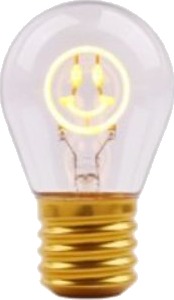 Synergy 21 Led Retrofit Dekorlyspære A68smile | Oppladbar