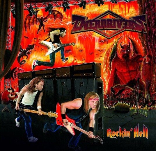 Overdrivers Rockin Hell Limited Edition Uk Vinyl