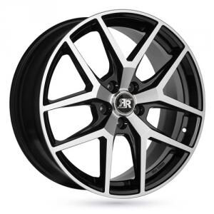 Racer Element Shiny Black Machined Face 9x19 5/112 ET49 B66 Racer Element Shiny Black Machined Face 9x19 5/112 ET49 B66