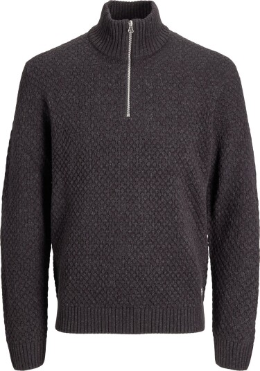 Jack & Jones Jjblake Knit Half Zip DARK GREY MELANGE S