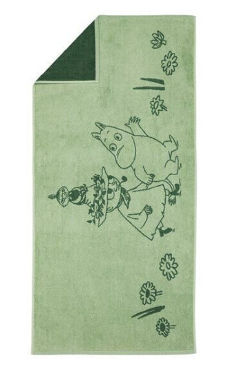 Moominarabia   Mummi badehåndkle 70x140 cm Venner for alltid