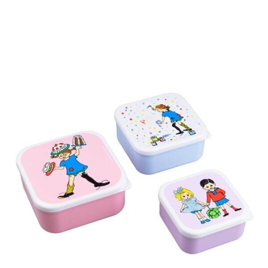 Rätt Start Pippi Snackboks 3 Stk Bursdag Rätt Start Pippi Snackboks 3 Stk Bursdag